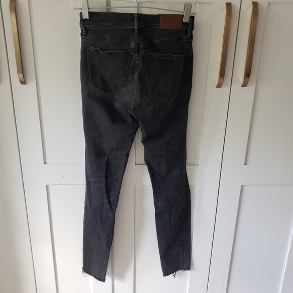 Madewell Jeans Lot 3 Womens 25 9" High Riser Skinny Blue Gray Black - Picture 8 of 16